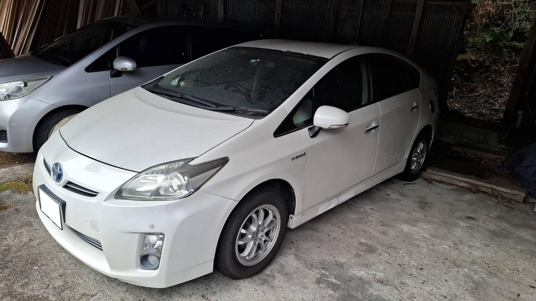 トヨタプリウス平成21年式(2009年式)鳥取県八頭郡 智頭町の買取実績2025/07/09画像1