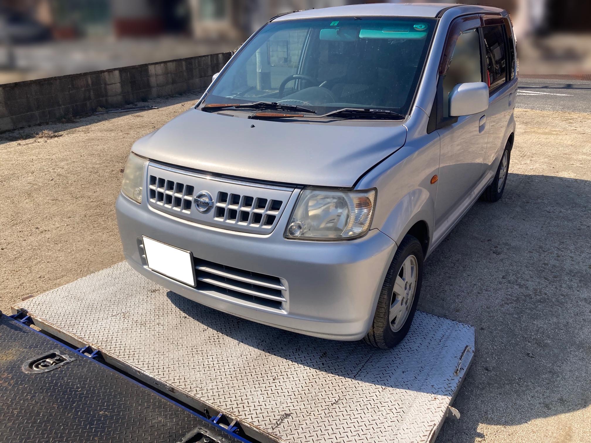 ニッサンオッティ平成18年式(2006年式)広島県福山市の買取実績2025/07/09画像1