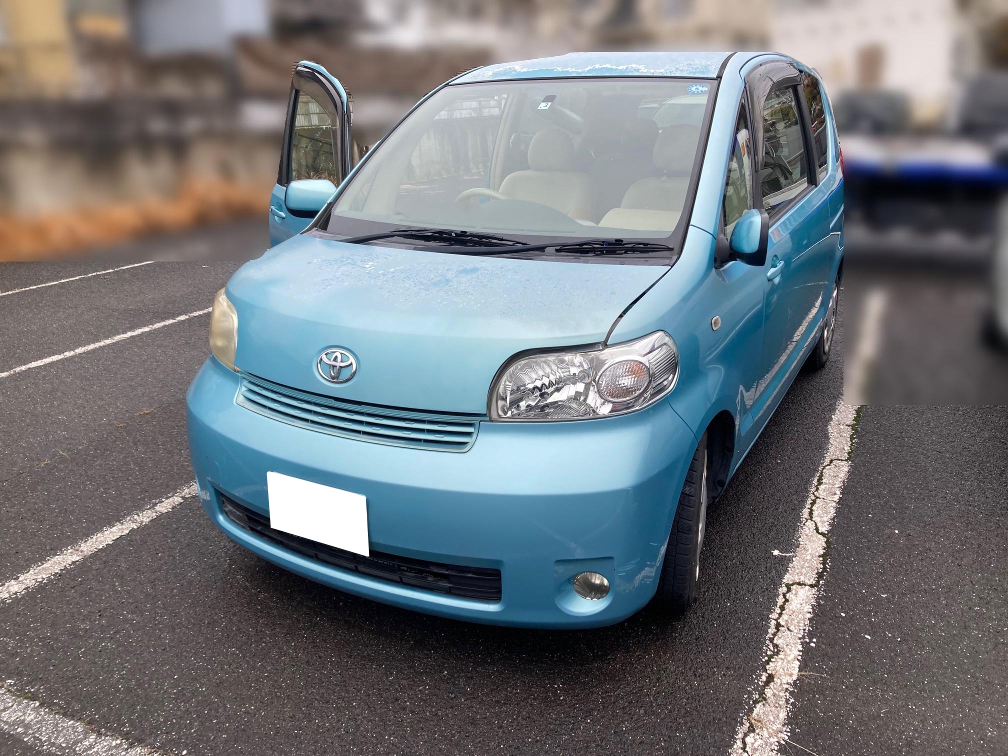 トヨタポルテ平成19年式(2007年式)広島県福山市の買取実績2025/09/12画像1