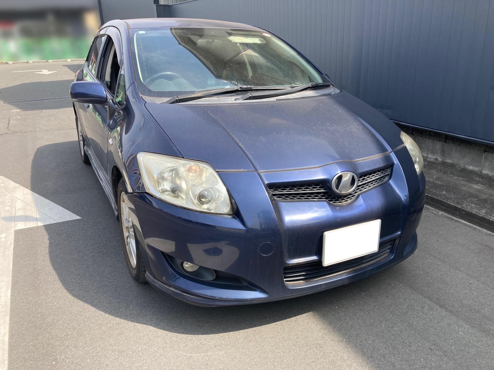 トヨタオーリス平成19年式(2007年式)広島県福山市の買取実績2025/09/12画像1