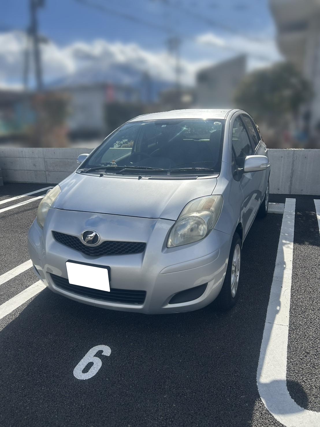 トヨタヴィッツ平成22年式(2010年式)山梨県富士吉田市の買取実績2025/09/12画像1