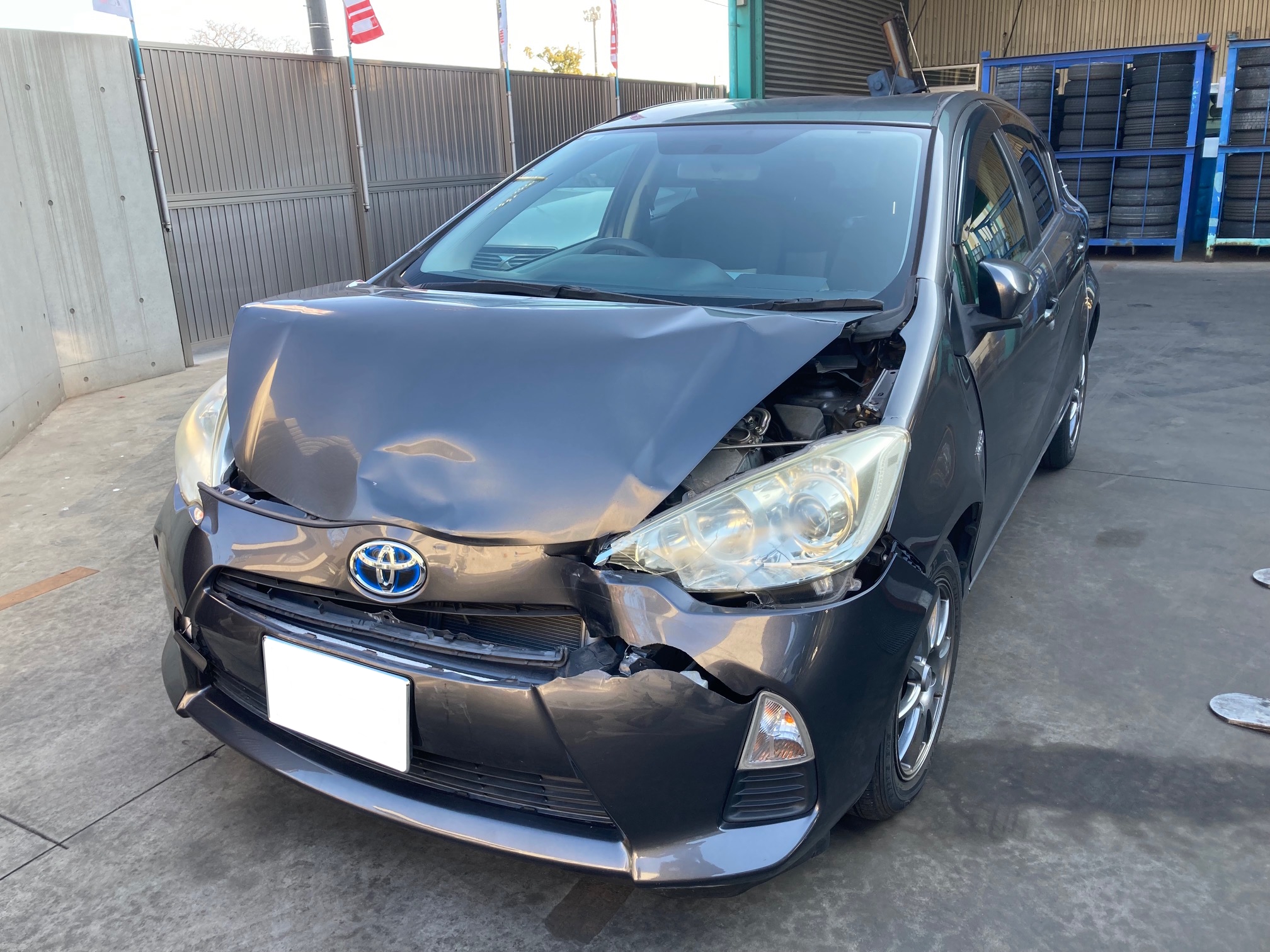 トヨタアクア平成25年式(2013年式)広島県福山市の買取実績2025/07/09画像1