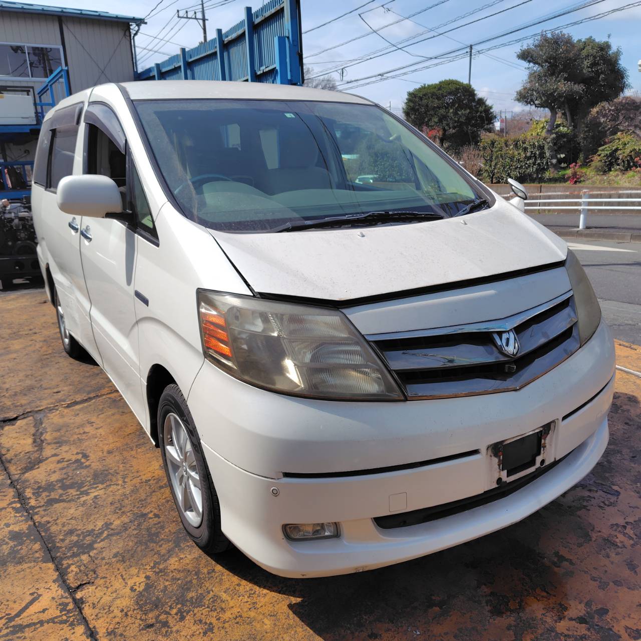 トヨタアルファードハイブリッド平成18年式(2006年式)静岡県の買取実績2025/09/12画像1