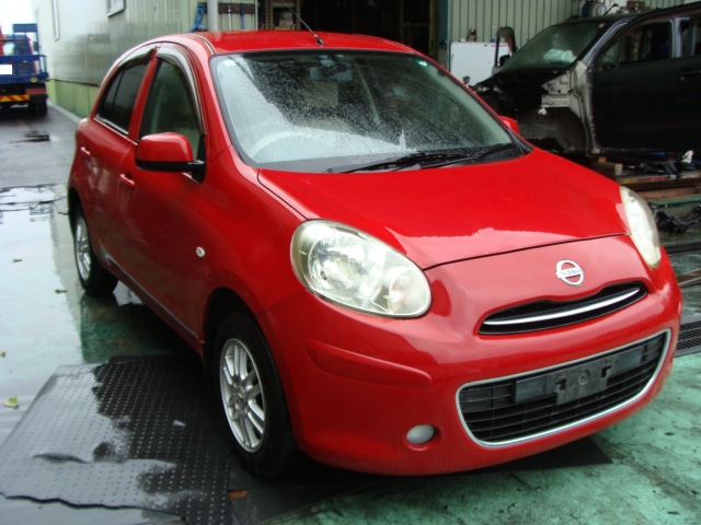 ニッサンマーチ平成23年式(2011年式)福岡県豊前市の買取実績2025/09/12画像1