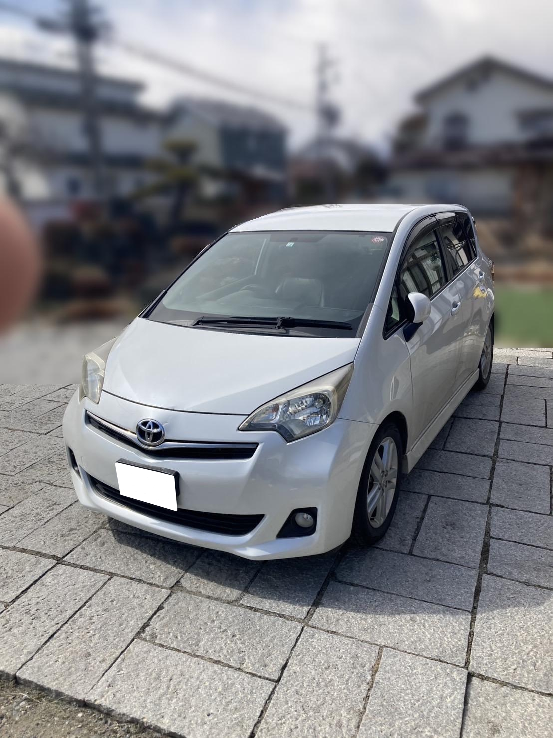 トヨタラクティス平成24年式(2012年式)長野県塩尻市の買取実績2025/09/12画像1