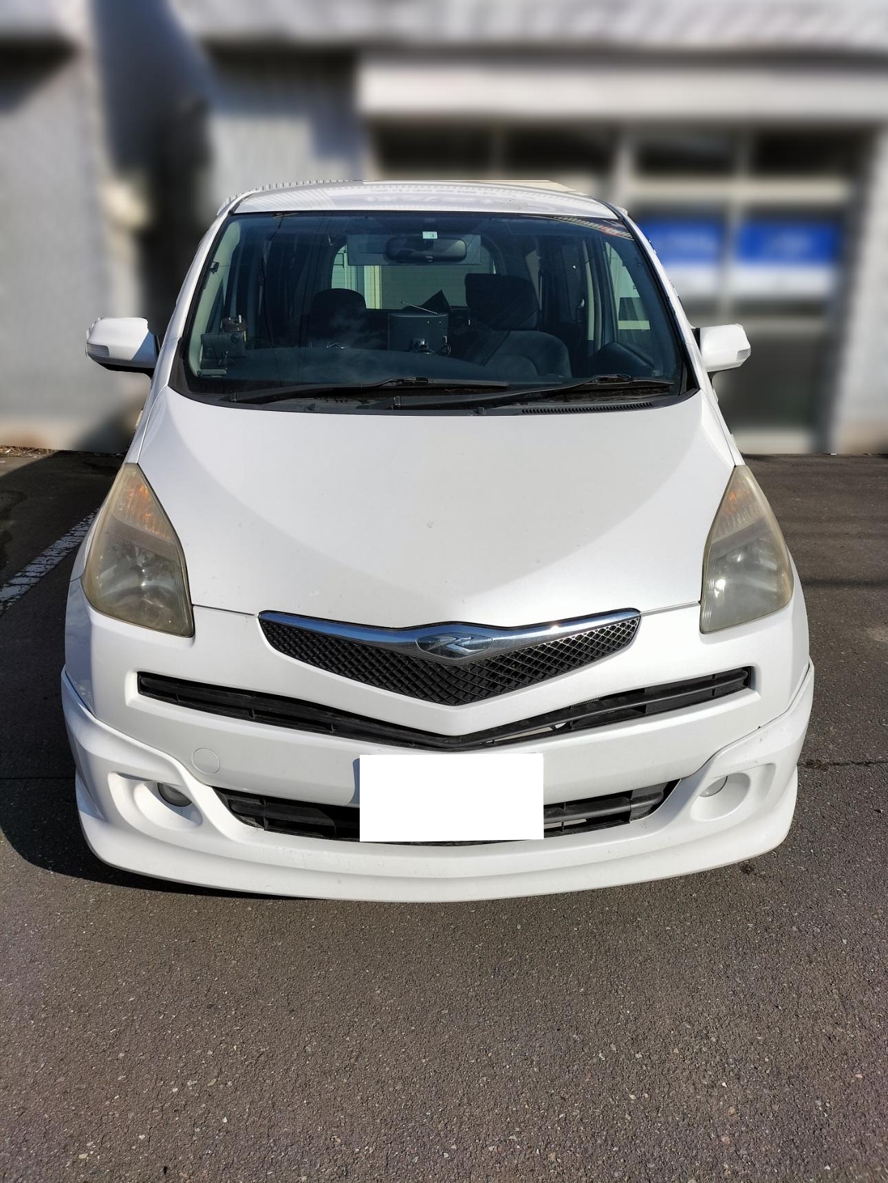 トヨタラクティス平成17年式(2005年式)北海道苫小牧市の買取実績2025/09/12画像1