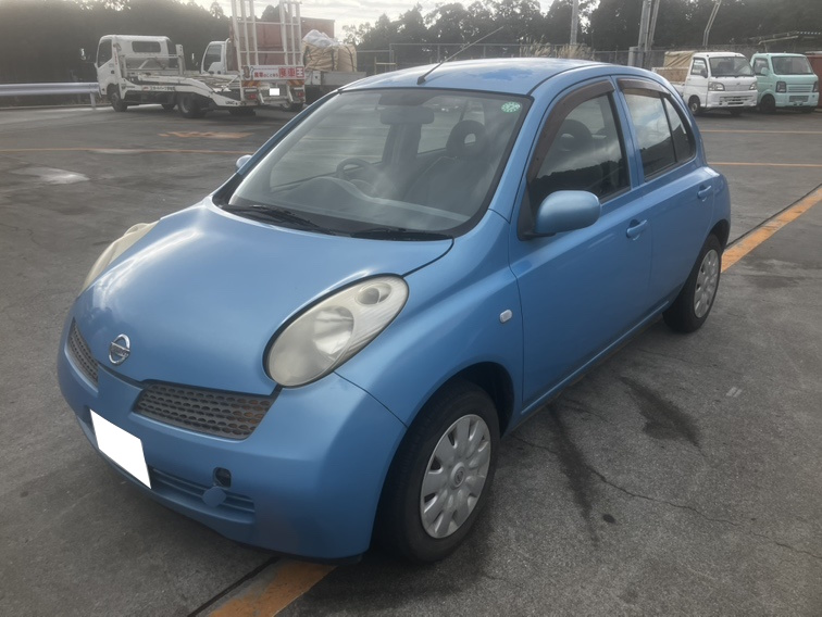 ニッサンマーチ平成15年式(2003年式)鹿児島県鹿児島市の買取実績2025/07/09画像1