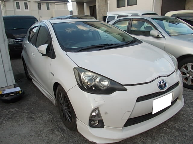 トヨタアクア平成24年式(2012年式)神奈川県南足柄市の買取実績2025/07/09画像1