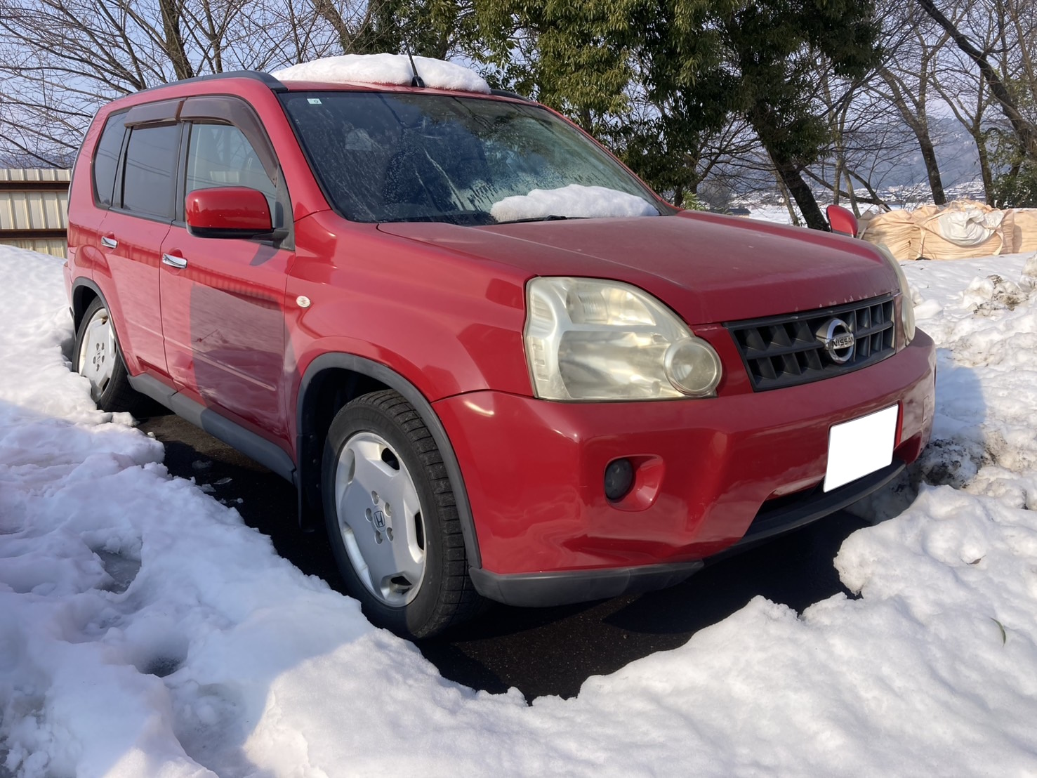 ニッサンエクストレイル平成20年式(2008年式)鳥取県八頭郡 八頭町の買取実績2025/07/09画像1