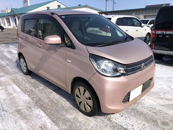 ミツビシｅＫワゴン平成25年式(2013年式)北海道虻田郡 倶知安町の買取実績2025/09/12画像1