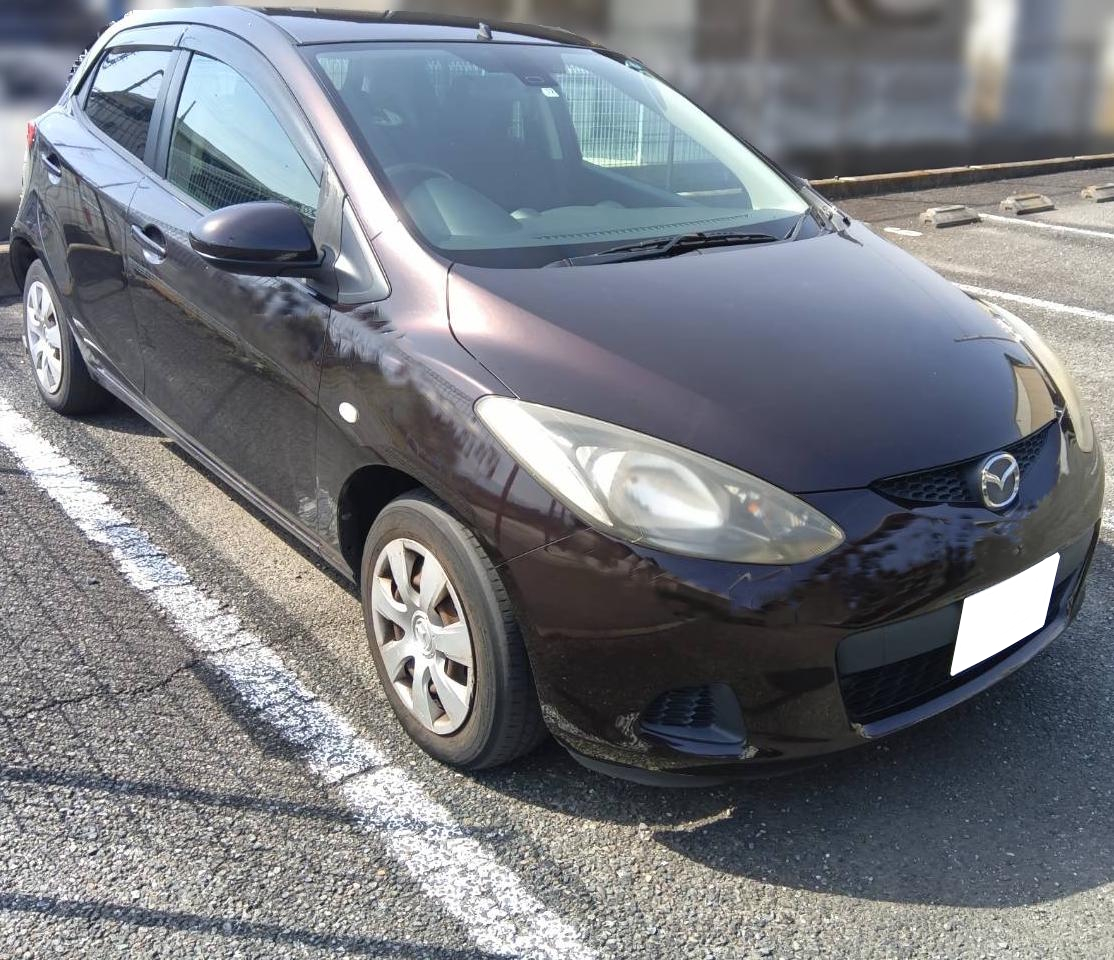 マツダデミオ平成19年式(2007年式)山梨県甲府市の買取実績2025/09/12画像1