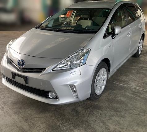 トヨタプリウスアルファ平成25年式(2013年式)広島県福山市の買取実績2025/09/12画像1