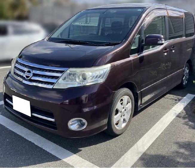 ニッサンセレナ平成21年式(2009年式)岡山県岡山市の買取実績2025/09/12画像1