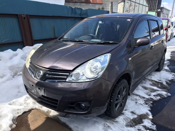 ニッサンノート平成20年式(2008年式)北海道上川郡 和寒町の買取実績2025/09/12画像1