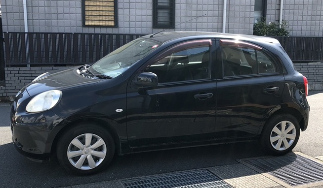 ニッサンマーチ平成24年式(2012年式)千葉県茂原市の買取実績2025/09/12画像1