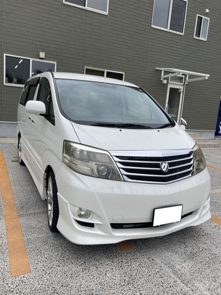 トヨタアルファード平成19年式(2007年式)長崎県長崎市の買取実績2025/09/12画像1