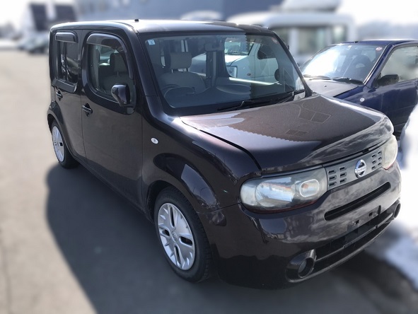 ニッサンキューブ平成23年式(2011年式)北海道上川郡 東川町の買取実績2025/09/12画像1