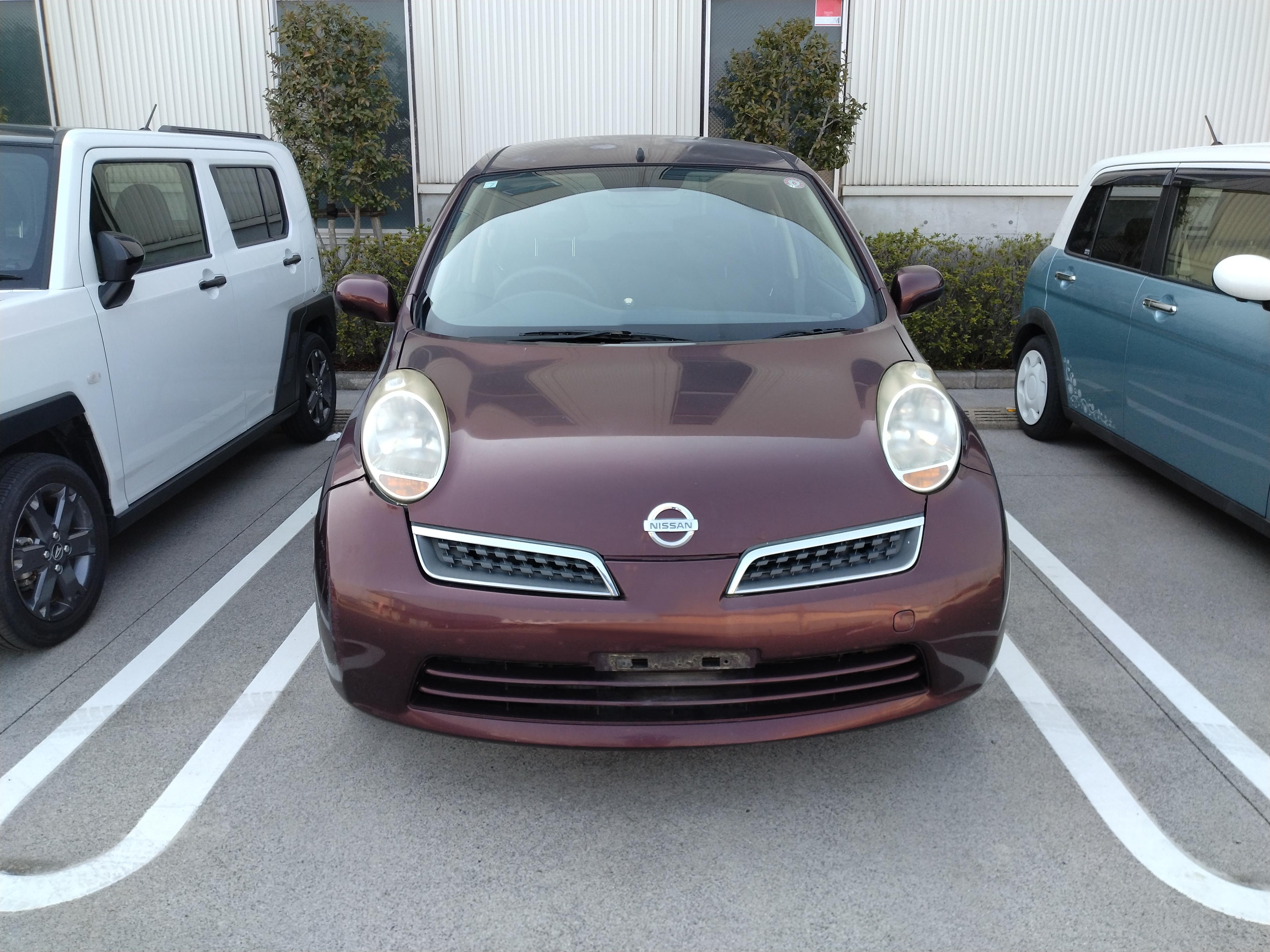 ニッサンマーチ平成20年式(2008年式)山口県宇部市の買取実績2025/09/12画像1