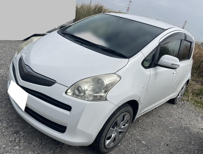 トヨタラクティス平成22年式(2010年式)千葉県いすみ市の買取実績2025/09/12画像1