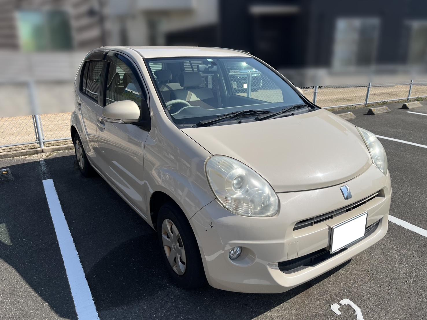 トヨタパッソ平成22年式(2010年式)山口県下関市の買取実績2025/09/12画像1