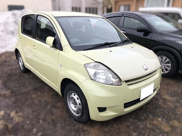 トヨタパッソ平成19年式(2007年式)北海道旭川市の買取実績2025/09/12画像1