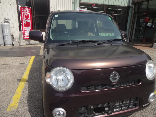 ダイハツミラココア平成23年式(2011年式)長崎県西海市の買取実績2025/09/12画像1