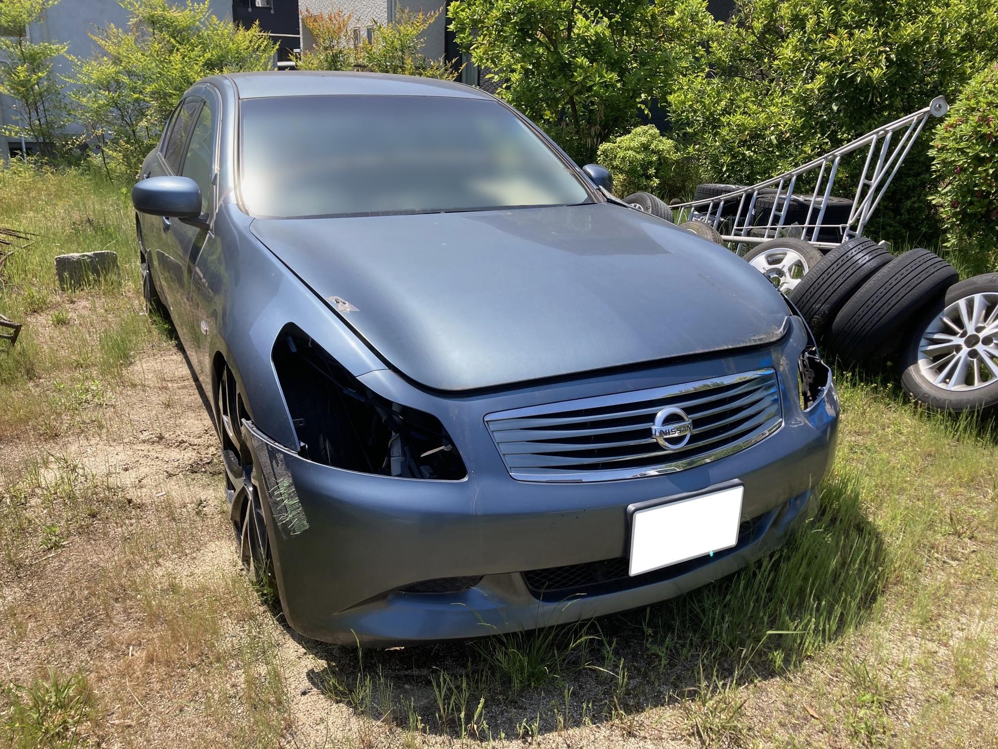 ニッサンスカイライン平成19年式(2007年式)広島県福山市の買取実績2025/10/27画像1