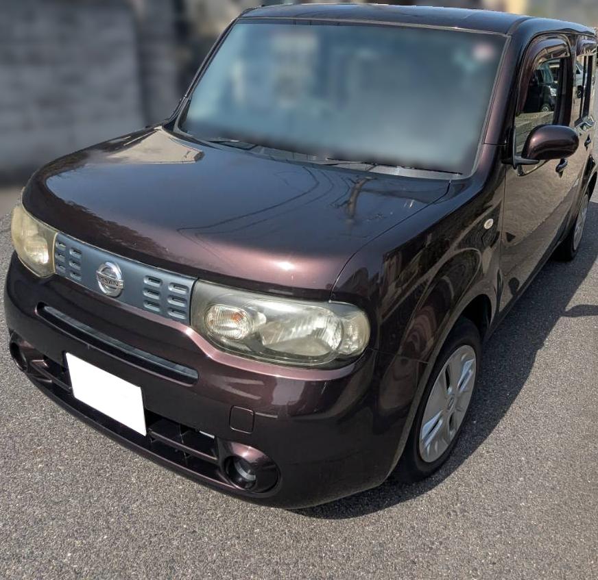 ニッサンキューブ平成22年式(2010年式)鳥取県境港市の買取実績2025/10/22画像1