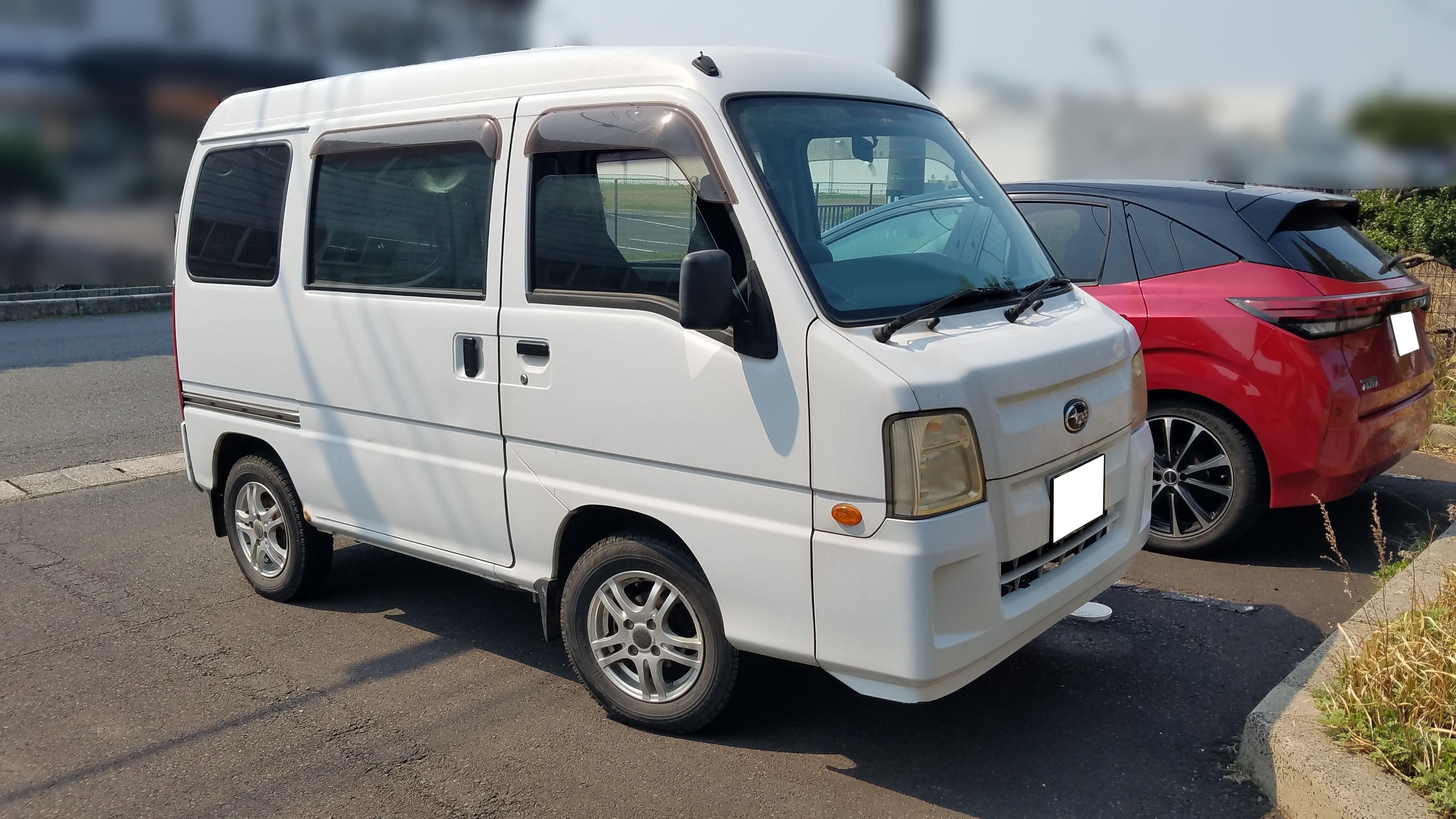 スバルサンバーバン平成23年式(2011年式)島根県出雲市の買取実績2025/09/12画像1