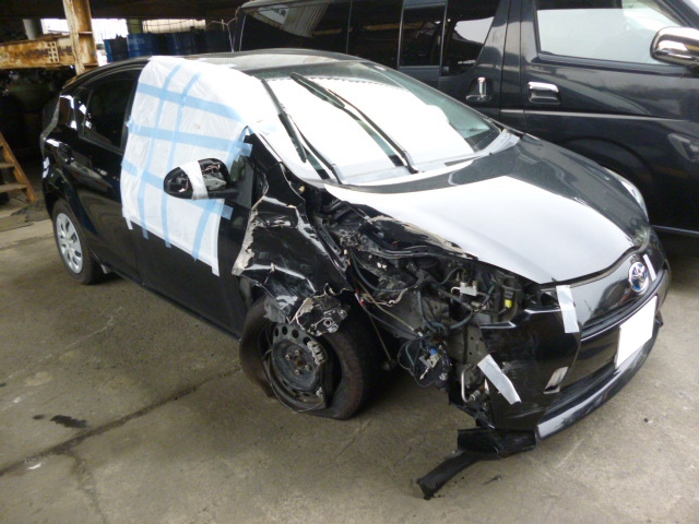 トヨタアクア平成24年式(2012年式)滋賀県大津市の買取実績2025/09/12画像1