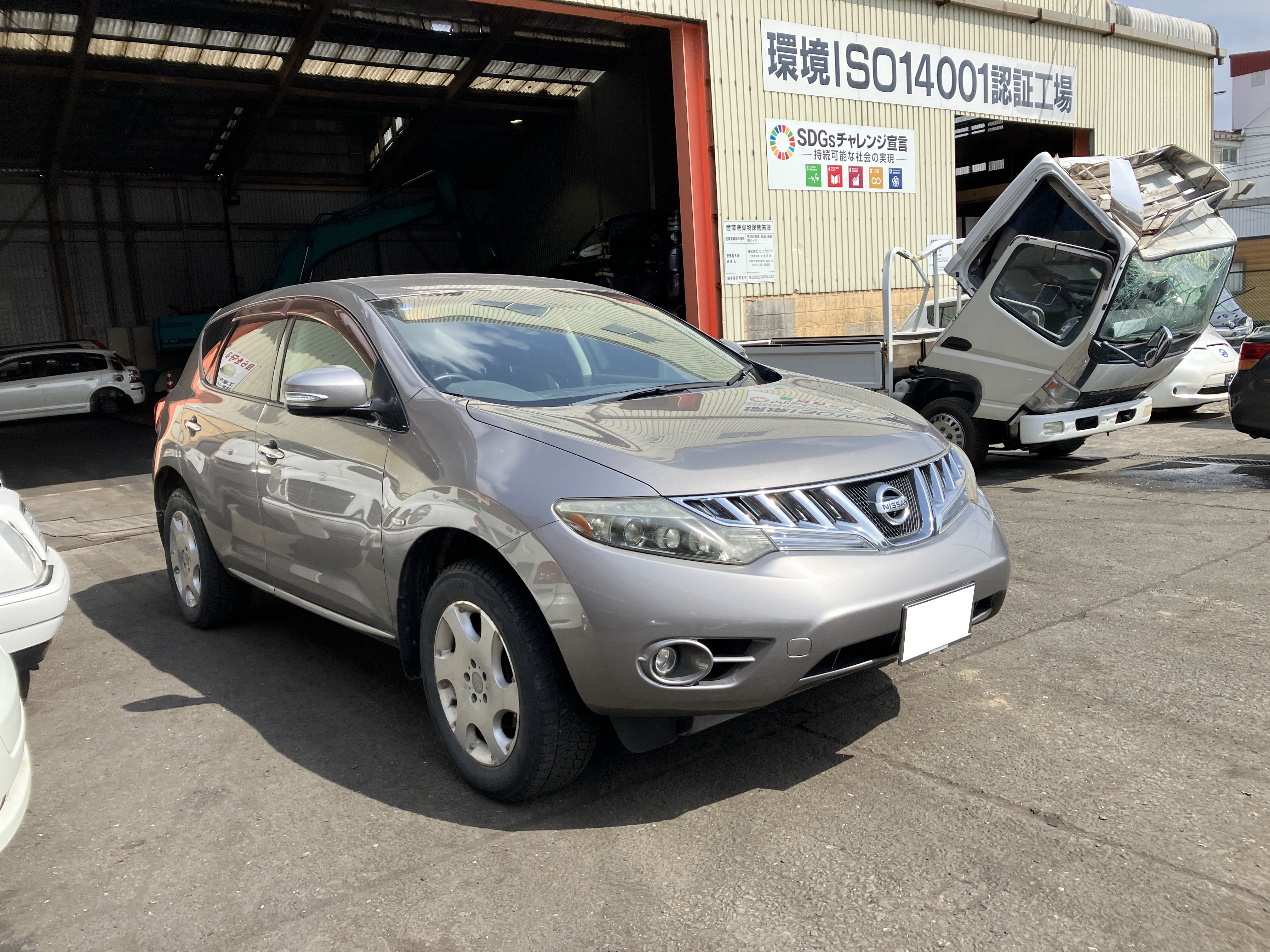 ニッサンムラーノ平成21年式(2009年式)青森県上北郡 おいらせ町の買取実績2025/10/22画像1