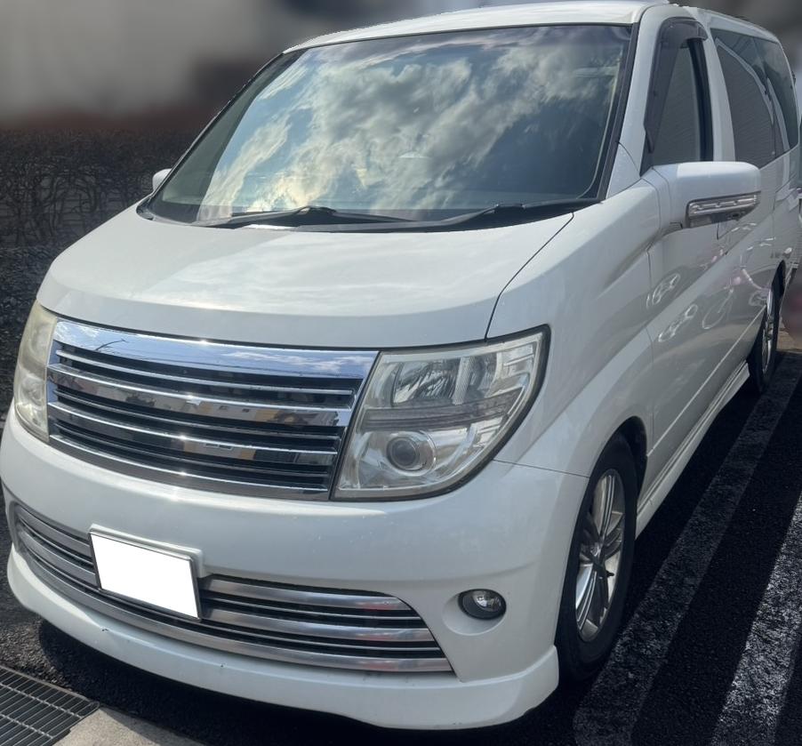 ニッサンエルグランド平成16年式(2004年式)北海道函館市の買取実績2025/09/12画像1