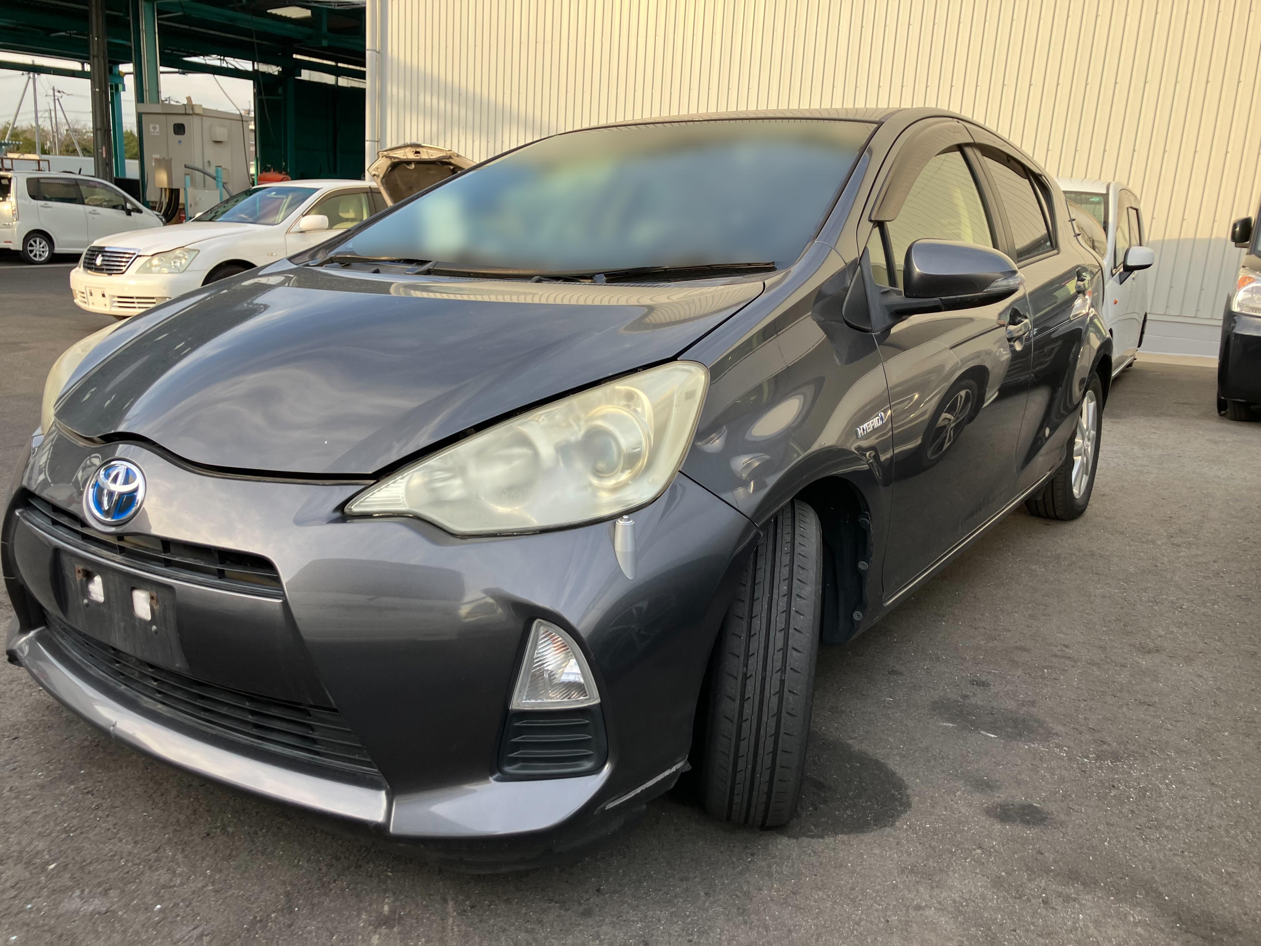 トヨタアクア平成25年式(2013年式)兵庫県の買取実績2025/10/22画像1