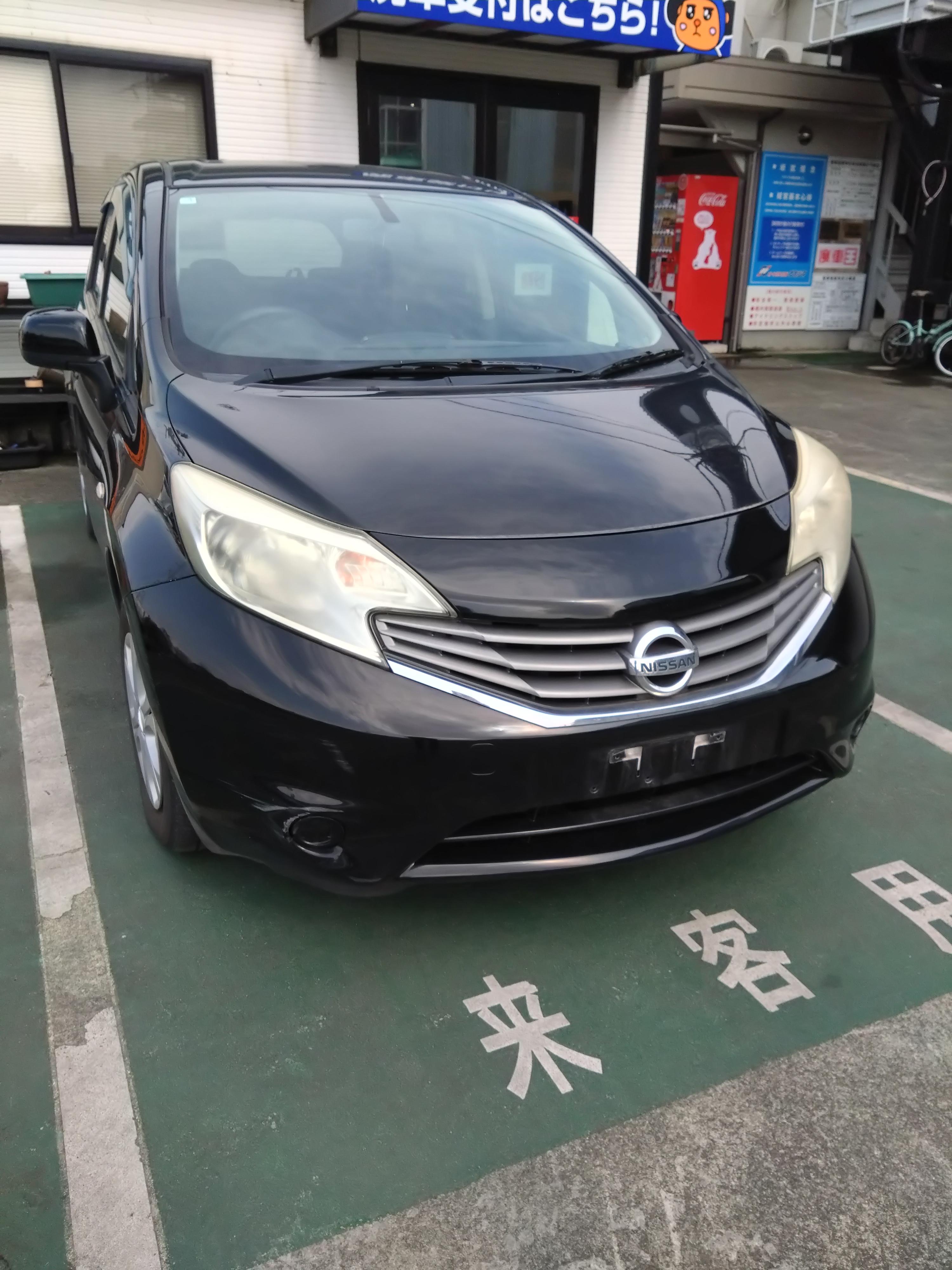 ニッサンノート平成25年式(2013年式)福岡県福岡市の買取実績2025/09/12画像1