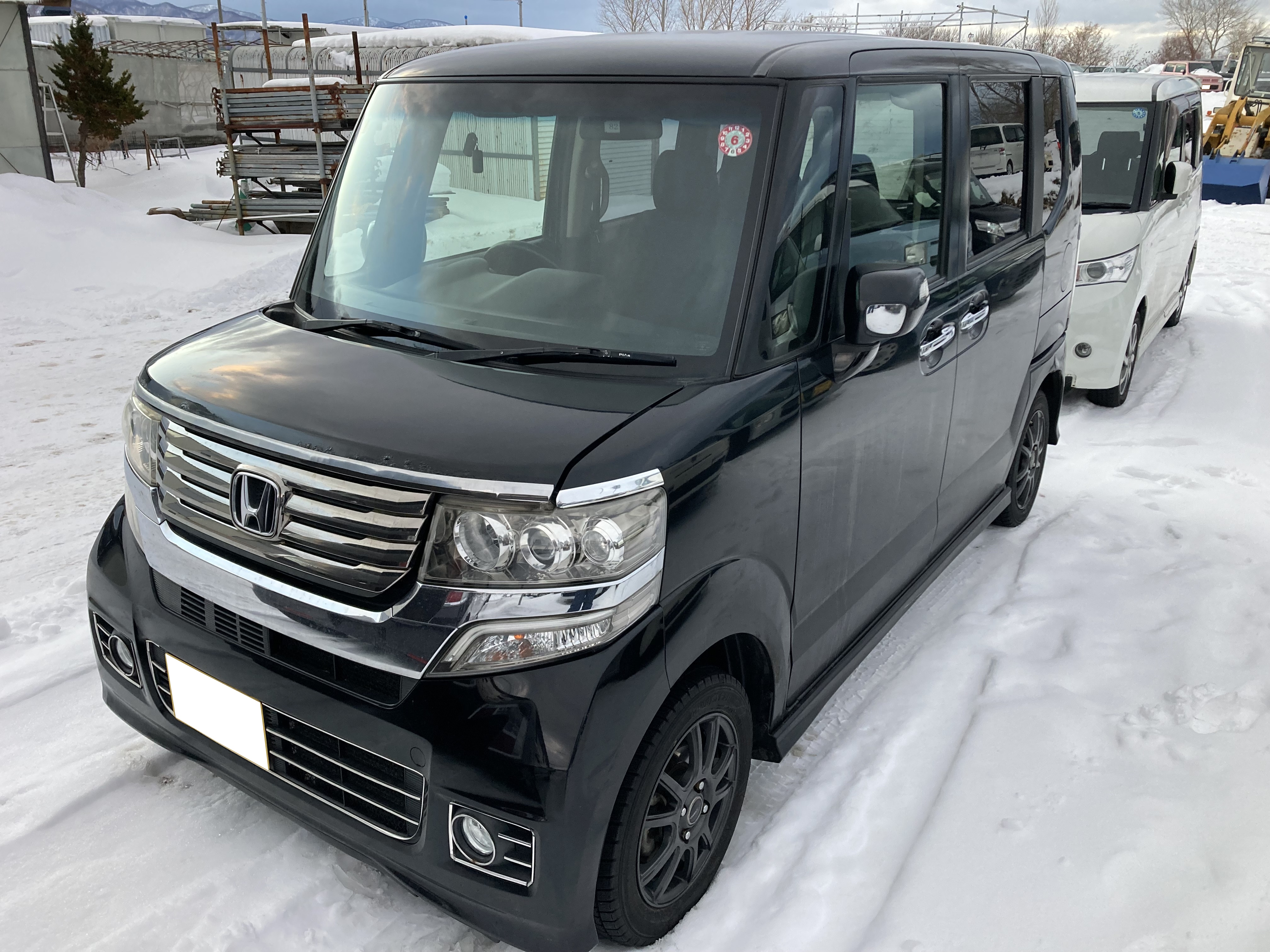 ホンダＮ－ＢＯＸカスタム平成26年式(2014年式)北海道苫小牧市の買取実績2025/10/22画像1