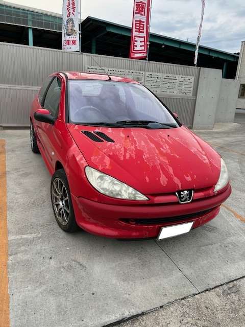 プジョープジョー・２０６平成12年式(2000年式)愛媛県今治市の買取実績2025/09/12画像1