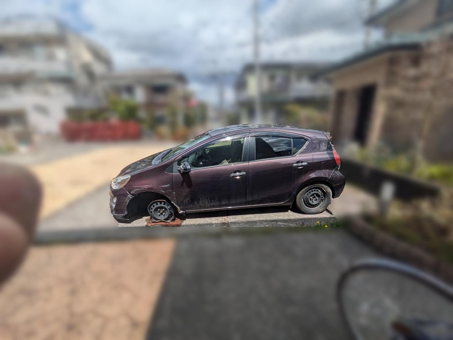 トヨタアクア平成29年式(2017年式)東京都八王子市の買取実績2025/10/22画像1