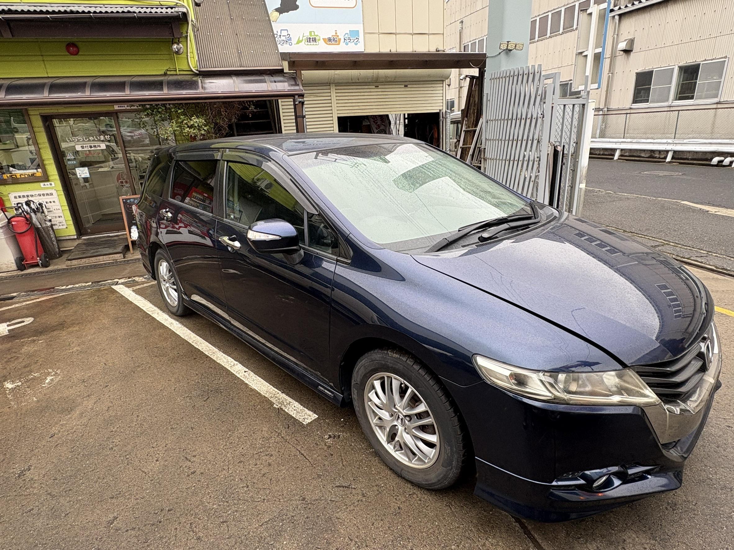 ホンダオデッセイ平成22年式(2010年式)鳥取県八頭郡 若桜町の買取実績2025/09/12画像1