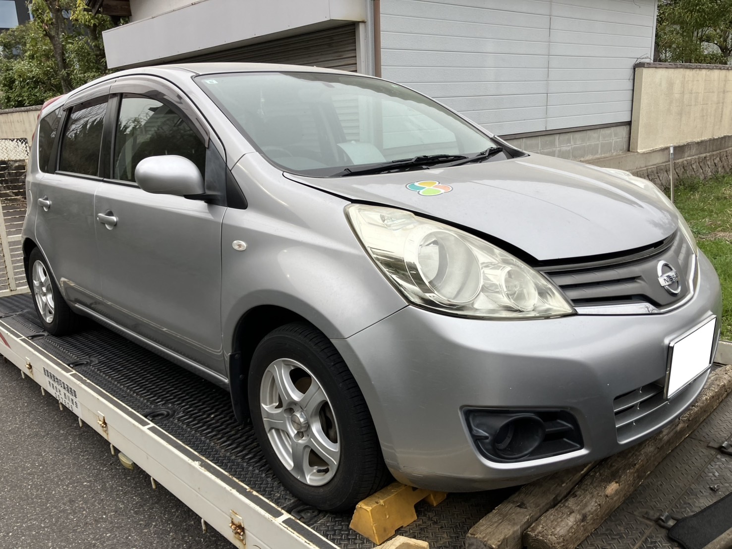 ニッサンノート平成22年式(2010年式)富山県滑川市の買取実績2025/09/12画像1