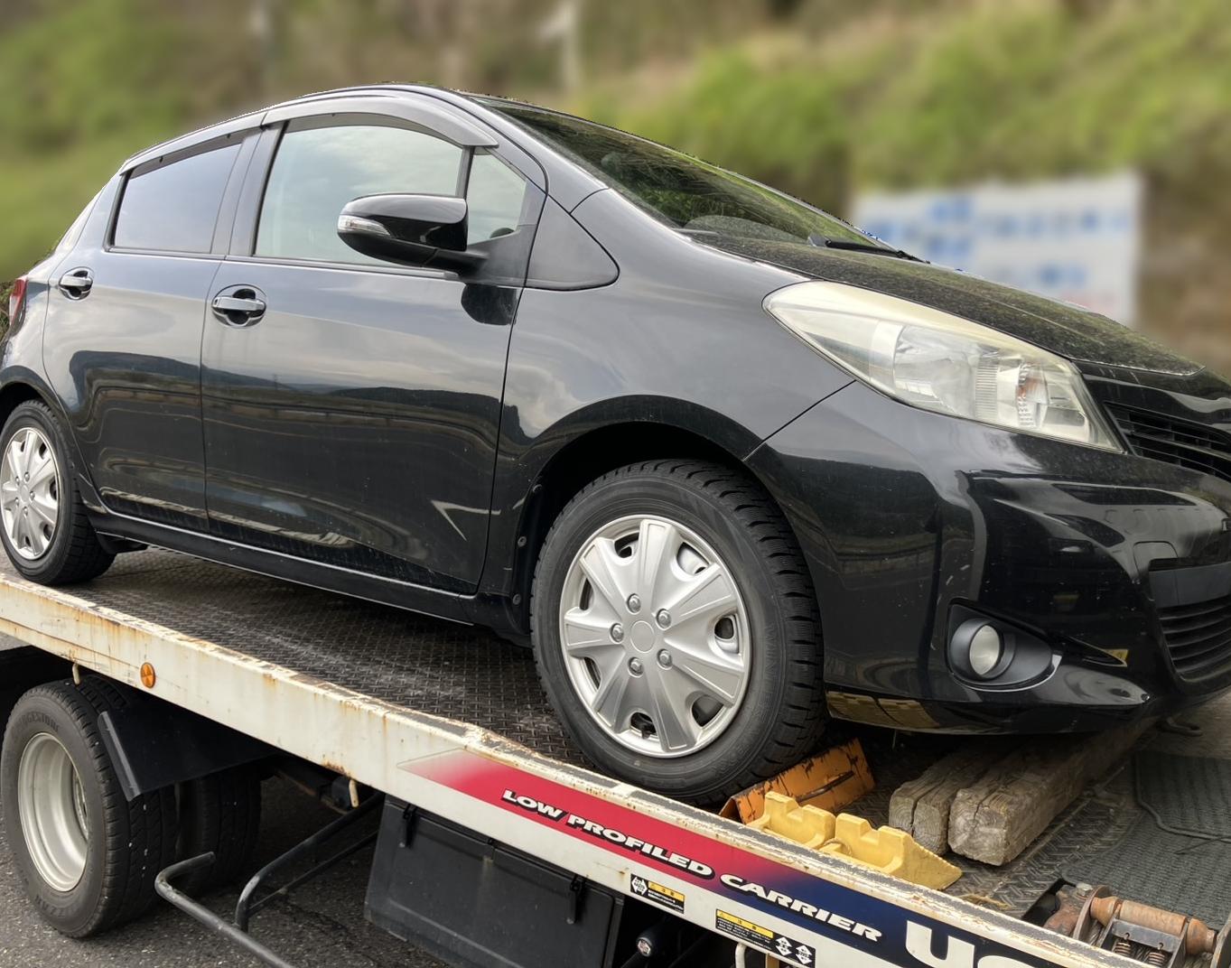 トヨタヴィッツ平成25年式(2013年式)鳥取県八頭郡 若桜町の買取実績2025/10/22画像1