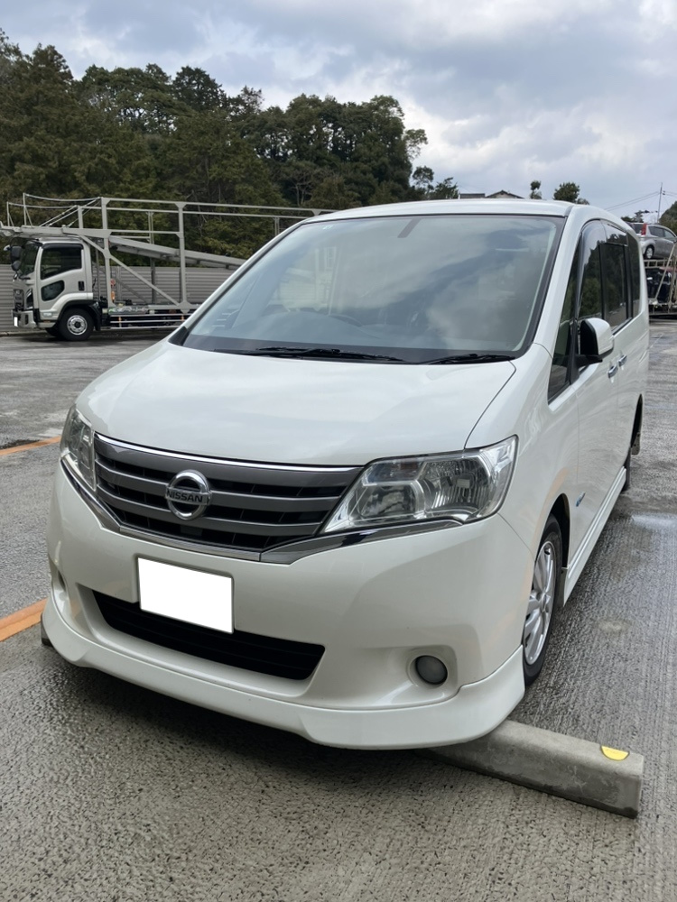ニッサンセレナ平成24年式(2012年式)長崎県長崎市の買取実績2025/09/12画像1