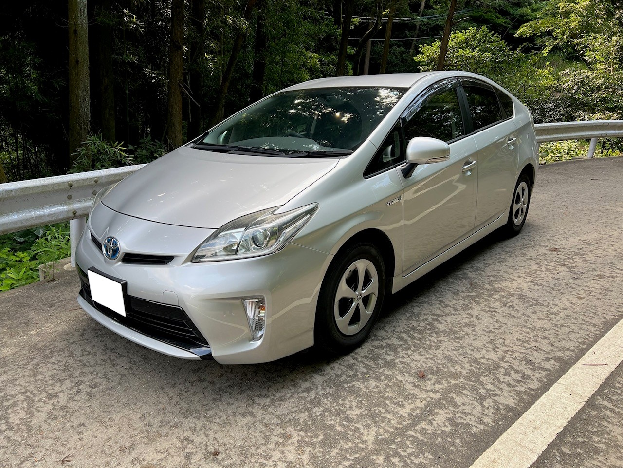 トヨタプリウス平成24年式(2012年式)福岡県太宰府市の買取実績2025/10/22画像1