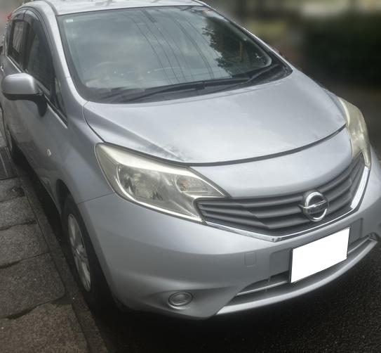 ニッサンノート平成25年式(2013年式)鹿児島県鹿児島市の買取実績2025/10/22画像1