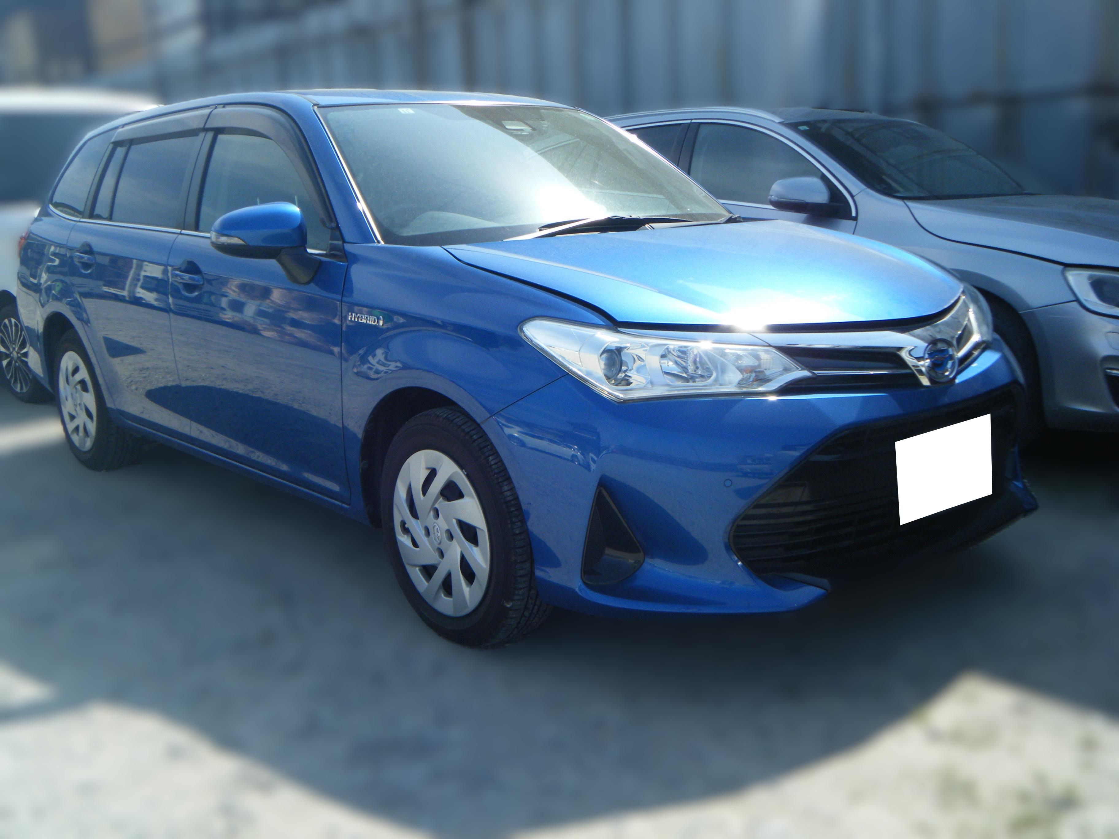 トヨタカローラフィールダーハイブリッド平成29年式(2017年式)大阪府八尾市の買取実績2025/10/22画像1