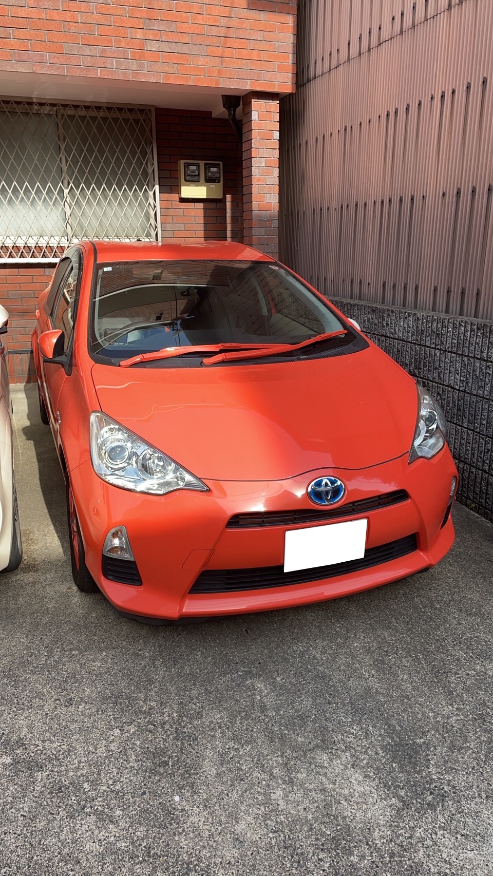 トヨタアクア平成26年式(2014年式)京都府京都市の買取実績2025/10/27画像1