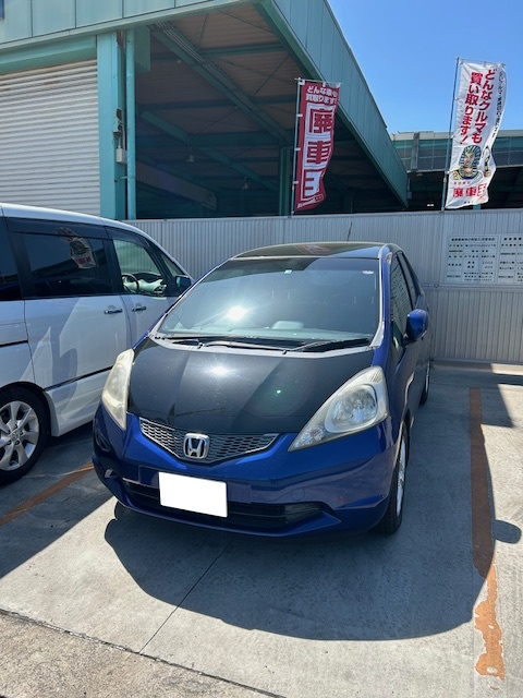 ホンダフィット平成22年式(2010年式)広島県福山市の買取実績2025/10/22画像1