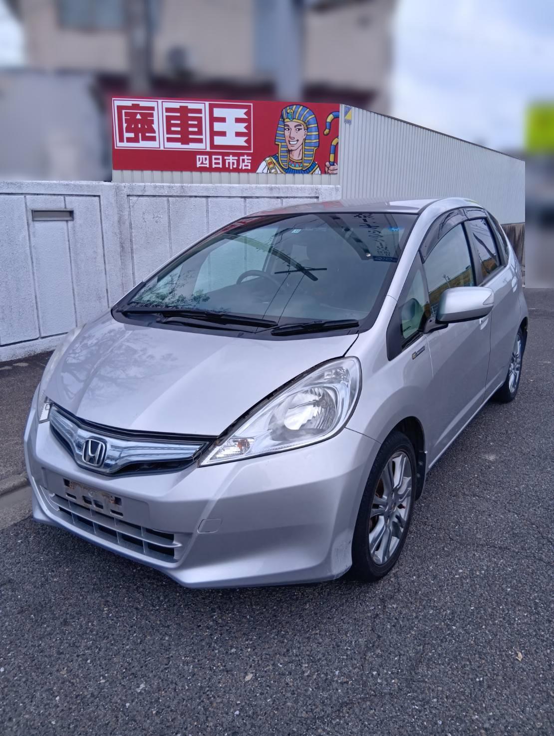 ホンダフィットハイブリッド平成23年式(2011年式)三重県三重郡 菰野町の買取実績2025/10/27画像1