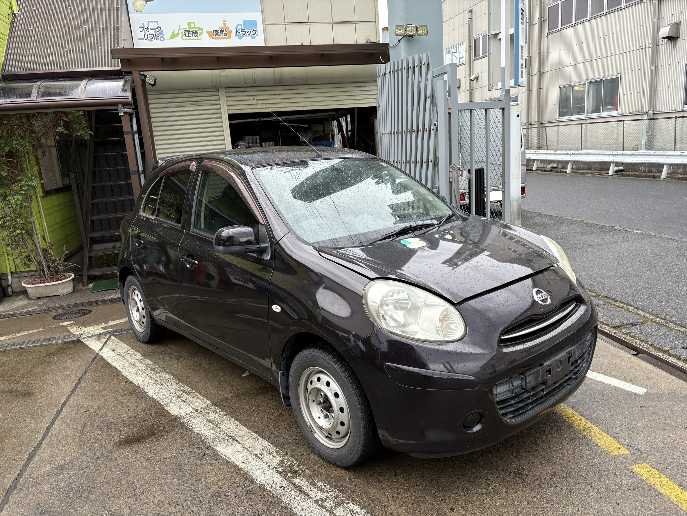 ニッサンマーチ平成20年式(2008年式)鳥取県鳥取市の買取実績2025/10/22画像1