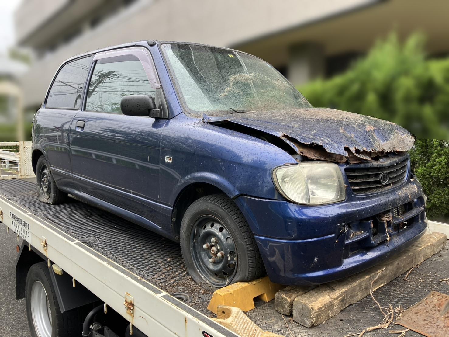 ダイハツミラ平成14年式(2002年式)鳥取県鳥取市の買取実績2025/10/22画像1