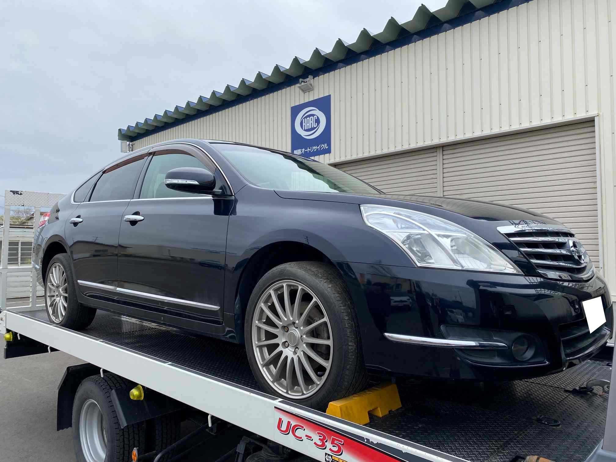 ニッサンティアナ平成21年式(2009年式)北海道釧路市の買取実績2025/10/27画像1